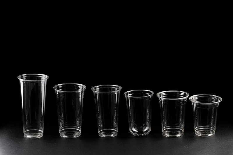 plastic tumbler for cold drink PLA takeaway
